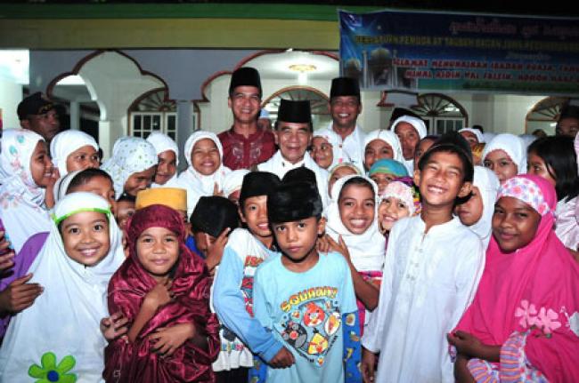 Safari Ramadhan Gubri di Masjid Jami` Kepenghuluan Bagan Jawa